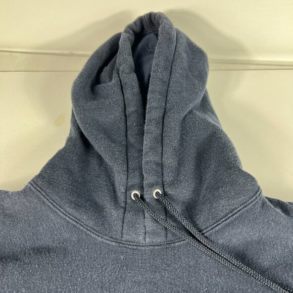 Y2K Steve & Barry's Michigan Wolverines Sweatshirt Extra Large Blue Faded Hoodie - Picture 7 of 16